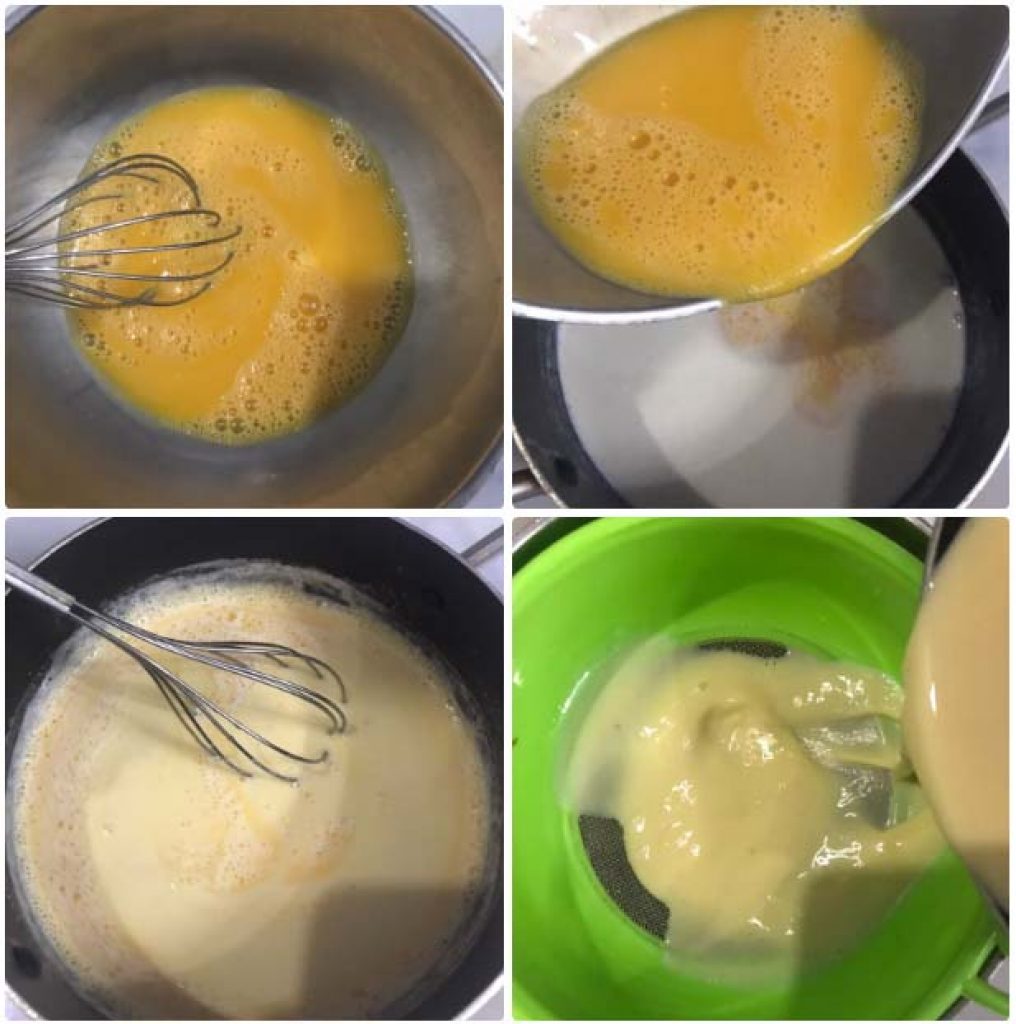 cách làm tart trứng bằng nồi chiên không dầu